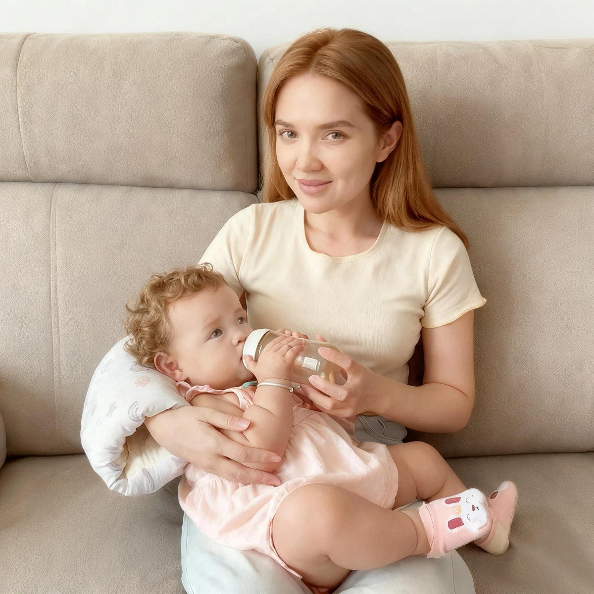 CloudyCuff™ – Ergonomic Nursing Arm Pillow
